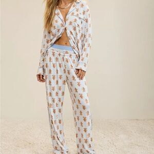 Aerie Real Soft® Trouser PJ Gingerbread